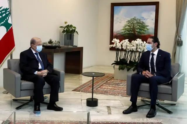 الحريري و عون
