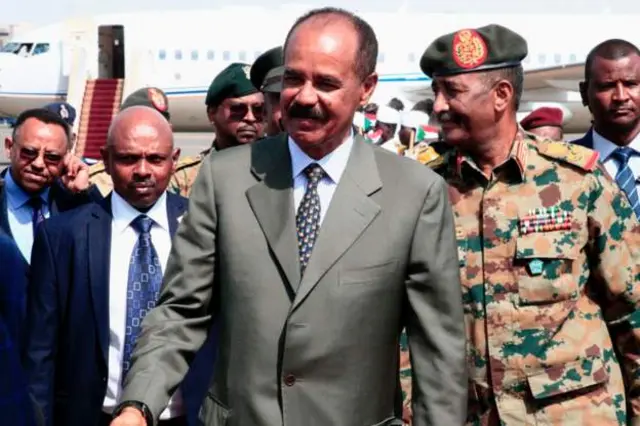 Isaias Afwerki waxay saaxibo dhaw yihiin Abiy Axmed