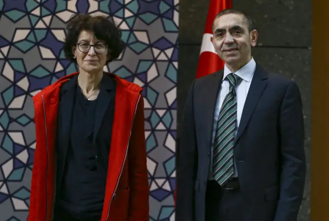 Özlem Türeci ve Uğur Şahin