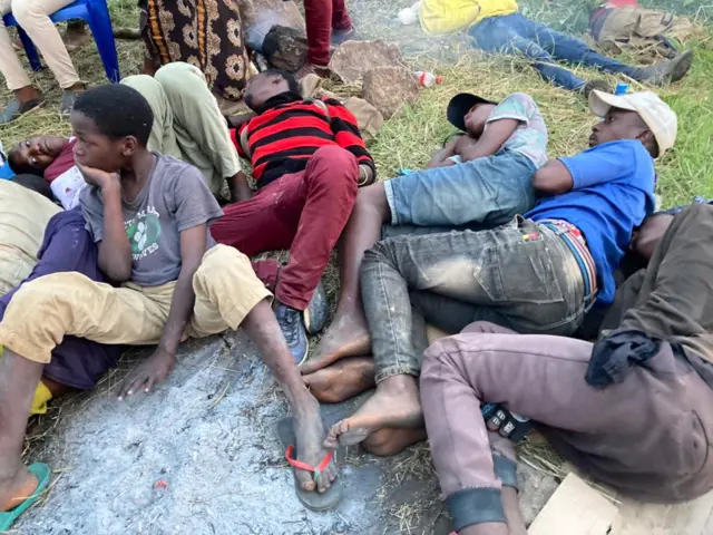 Wakazi wa Chato waligeuza maeneo haya kuwa malazi yao usiku wa kuamkia leo