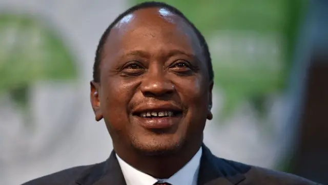 Rais wa Kenya Uhuru Kenyatta