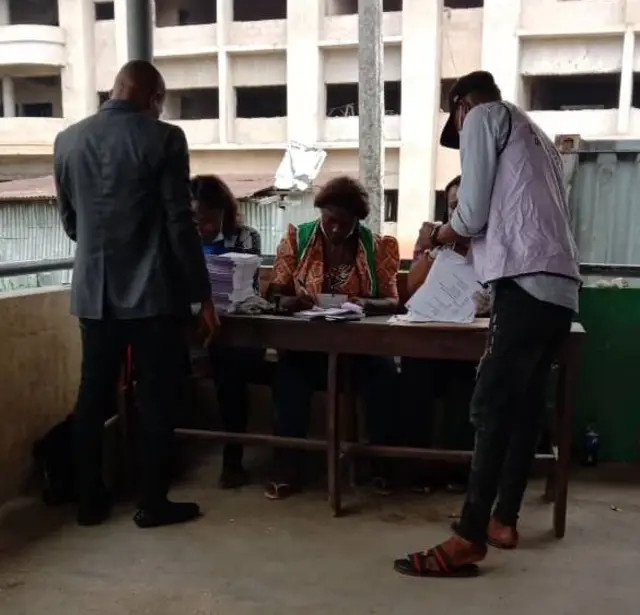 'Abia polytechnic nke bụ ọdọ vootu Eziama ward mbụ