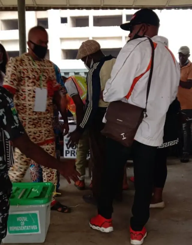 'Abia polytechnic nke bụ ọdọ vootu Eziama ward mbụ