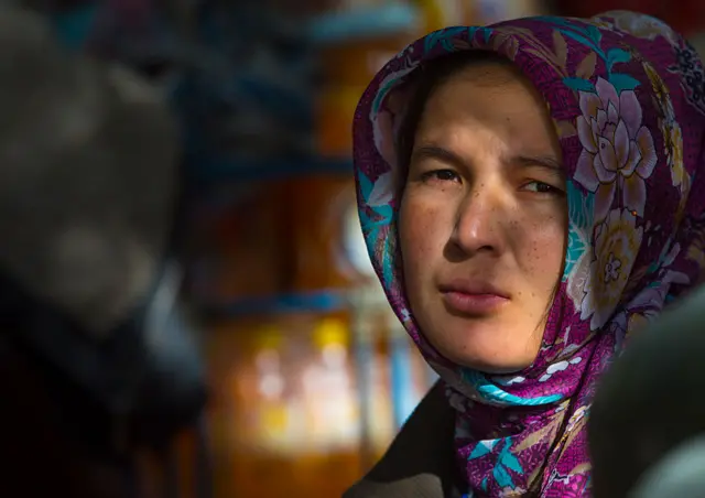 वीगर मुसलमान महिला