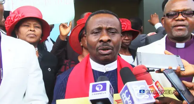 Shugaban CAN na Najeriya Reverend Samson Ayokunle