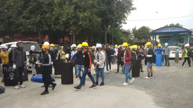 Myitkyina strike