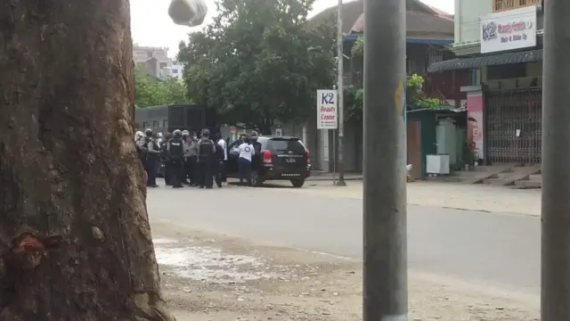 Myitkyina strike