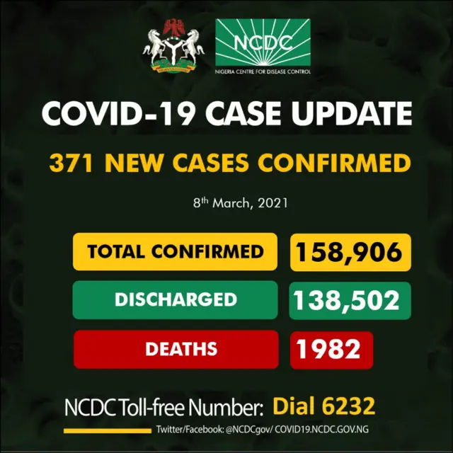 NCDC na ọnụ ọgụ coronavirus