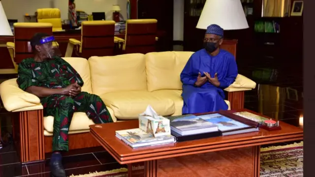 Pastọ Adeboye na Gọvanọ El-Rufai
