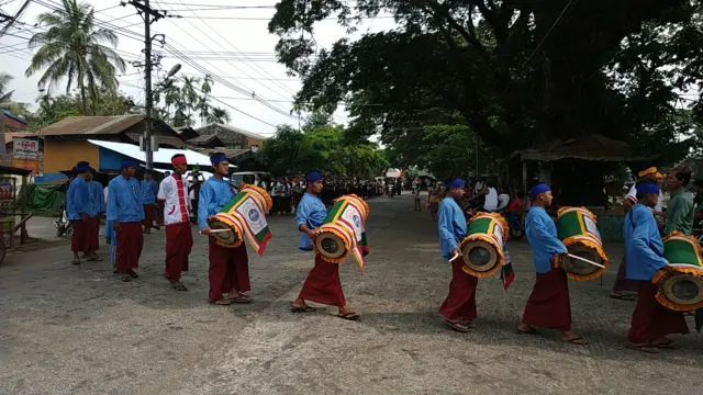 ကိုဗစ်စည်းကမ်းတွေနဲ့ ကျင်းပခွင့်ရတဲ့ရခိုင်သင်္ကြန်