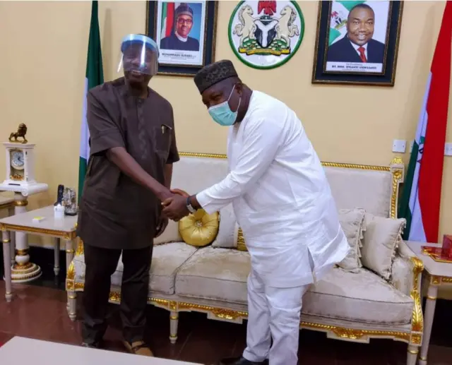 Ugwuanyi na Adeboye 18-04-2021