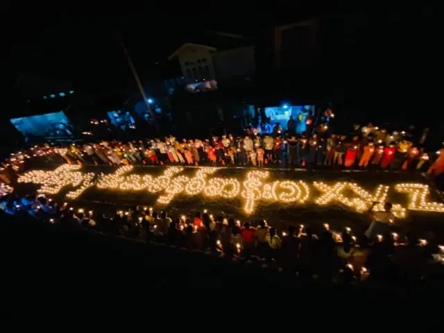 ပစ်ခတ်သံတွေကြားက ဖားကန့်ပြည်သူတွေ စစ်ကောင်စီကို ဆက်ဆန္ဒပြ