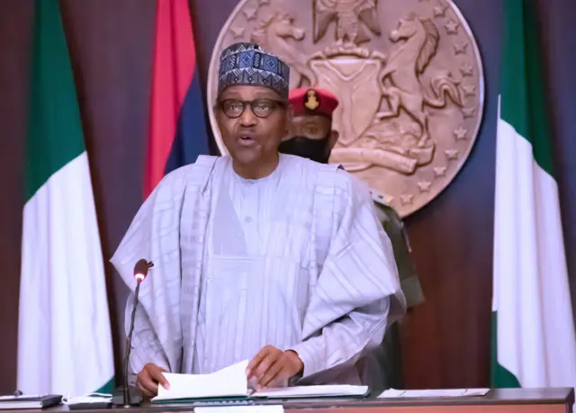 Shugaba Buhari na Najeriya