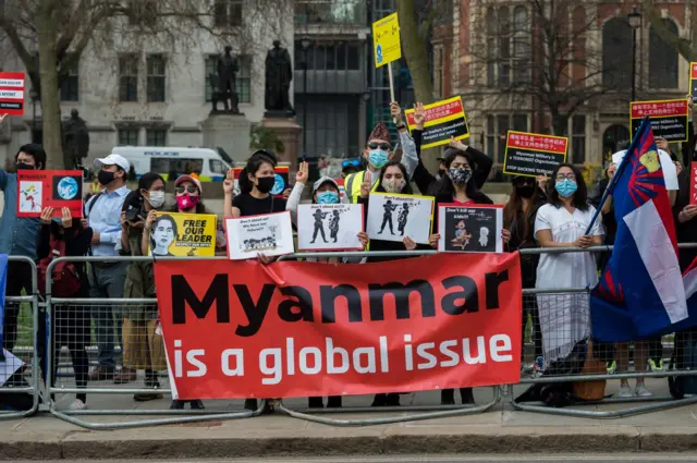 Myanmar military coup