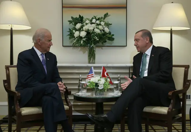 Joe Biden, ABD Başkan Yardımcısı'yken Erdoğan ile görüşmüştü