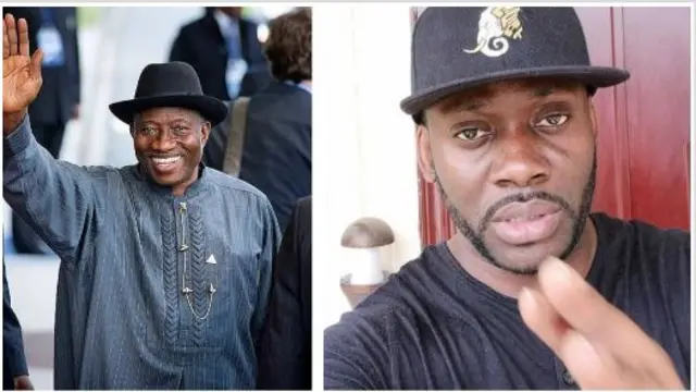 Goodluck Jonathan na J.Martins