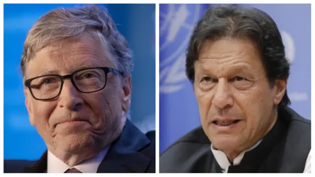 عمران خان، بل گیٹس