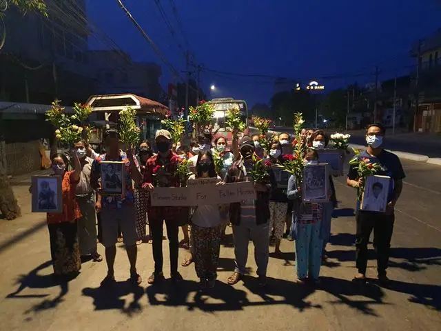 မတ်လ ၃ ရက် မြောက်ဥက္ကလာဆန္ဒပြပွဲတွေမှာ သေဆုံးခဲ့သူတွေအတွက် တစ်လပြည့် အောက်မေ့ဖွယ်ပြုလုပ်