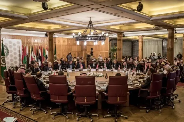 Arap Birliği üyesi ülkelerin dışişleri bakanları (ARŞİV)