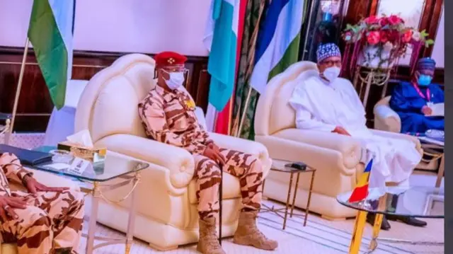 Mahamat Idris Deby-Itno na Onyeisiala Muhammadu Buhari