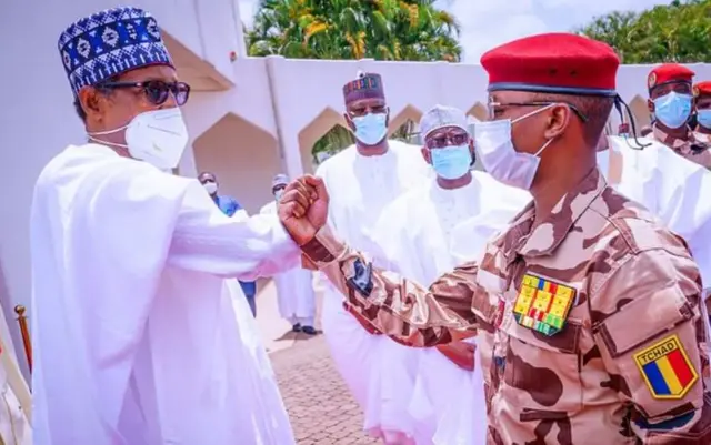 Mahamat Idris Deby-Itno na Onyeisiala Muhammadu Buhari