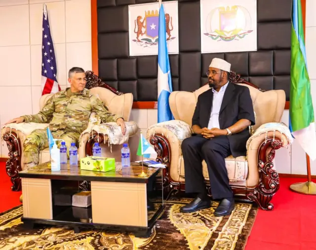 TALIYAHA AFRICOM JANAN STEPHEN TOWNSEND IYO MADAXWEYNE AXMED MADOBE