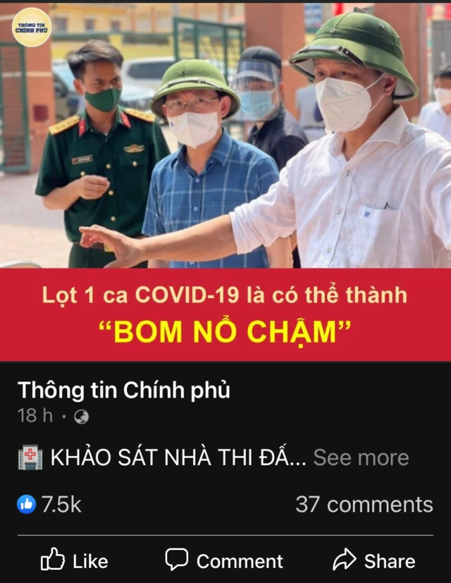 Phát biểu của quan chức VN