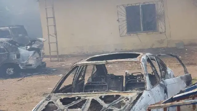 Ụlọ ndị uweojii a gbara ọkụ