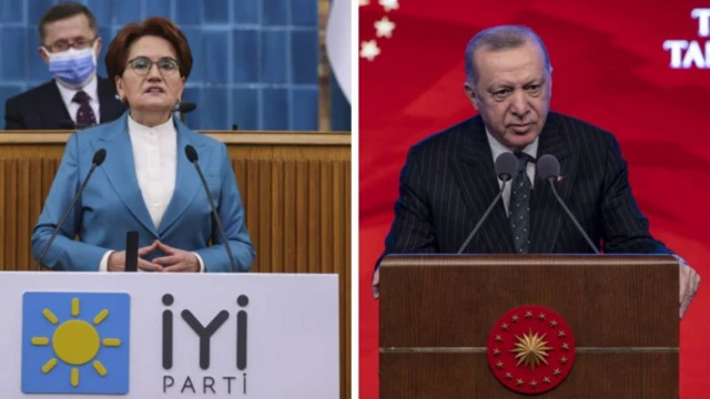 Akşener ve Erdoğan