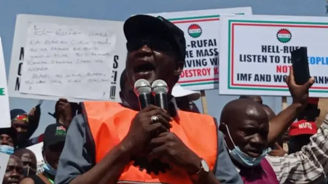 Ayuba Wabba bụ onyeisi otu jikọtara ndị ọrụ na Naịjirịa