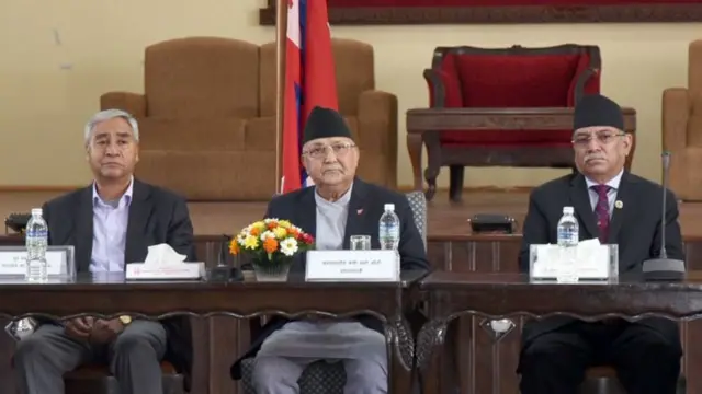 देउवा, ओली र प्रचण्ड