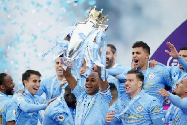 Manchester City ta bikin lashe kofin Premier bayan ta doke Everton a ranar Lahadi