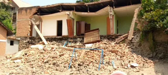 Nyumba kadhaa ziliporomoka