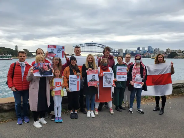 Акция в Сиднее