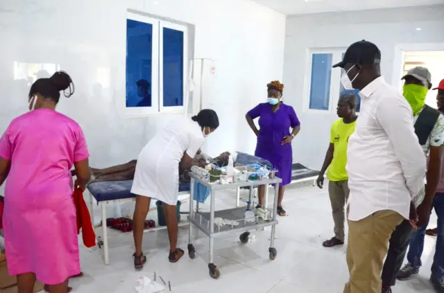 Onye a wakporo na-anata ọgwụgwọ n'ụlọọgwụ n'Ebonyi