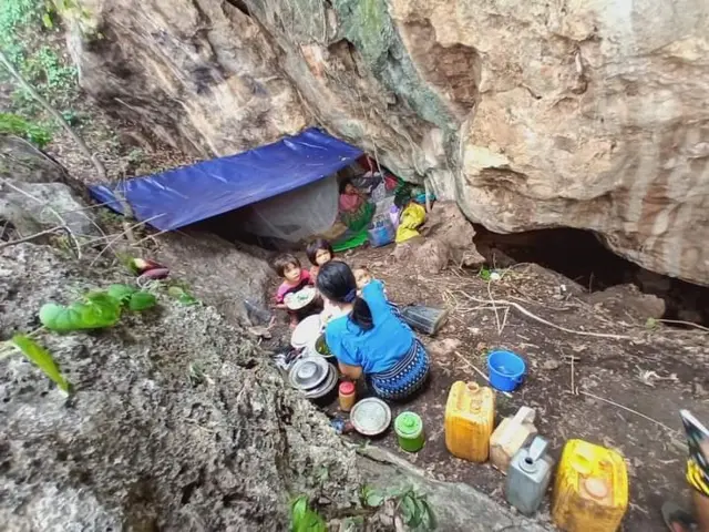 တိုက်ပွဲတွေကြောင့် ဒေသခံတွေ တိမ်းရှောင်နေရ