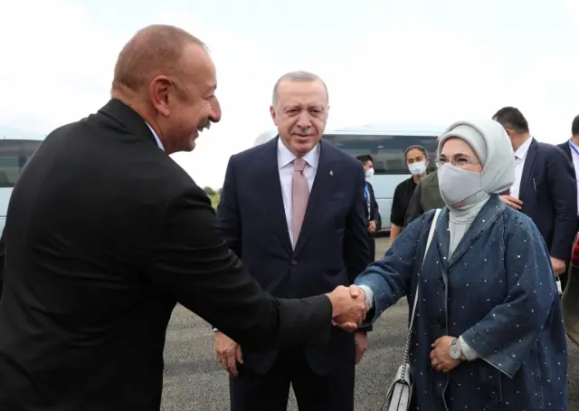 Aliyev ve Erdoğan