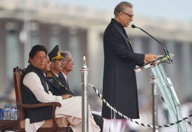 आरिफ़ अलवी और इमरान ख़ान