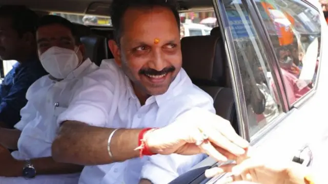 बीजेपी के प्रदेश अध्यक्ष के सुरेंद्रन