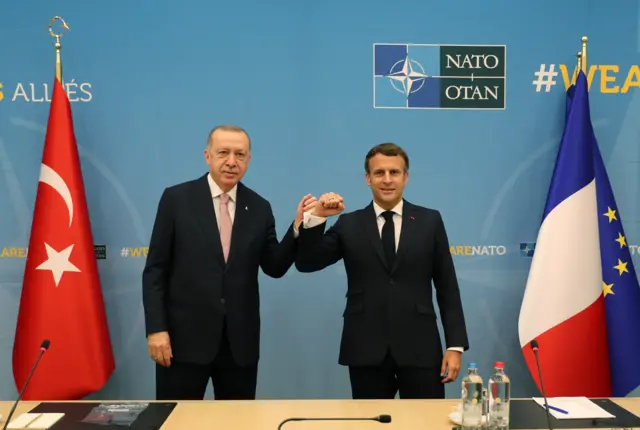 erdoğan ve macron