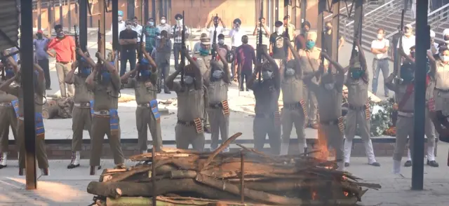 मिल्खा सिंह को अंतिम विदाई