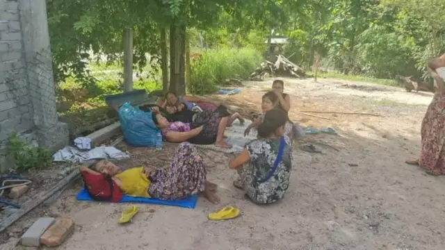 မြဝတီဖလူးတိုက်ပွဲကြောင့် စစ်ရှောင်တွေထပ်တိုး ၊ ထိုင်းဘက်ခြမ်းကိုလည်း ထွက်ပြေးရသူတွေရှိနေ