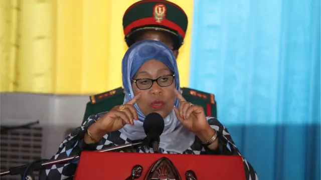 Rais wa Tanzania Samia Suluhu Hassan