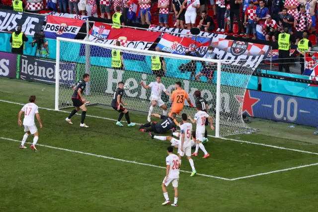 Croat goal