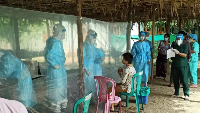 ရွှေဆံပင်တံတားကျောင်းမှာ ကိုဗစ်ပိုးကူးစက်ခံရသူ ၂၆ ဦးအထိတွေ့