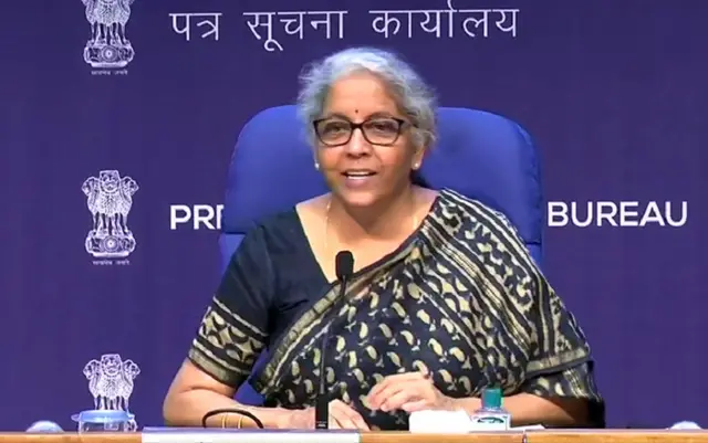 वित्त मंत्री निर्मला सीतारमण