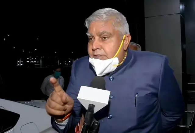 पश्चिम बंगाल के गवर्नर जगदीप धनखड़