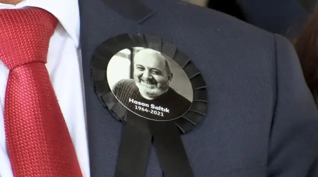 Hasan Saltık cenaze töreni