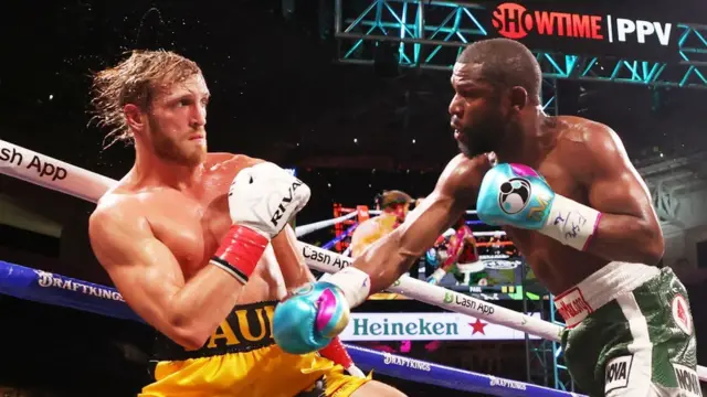 Floyd Mayweather Jr V Logan Paul