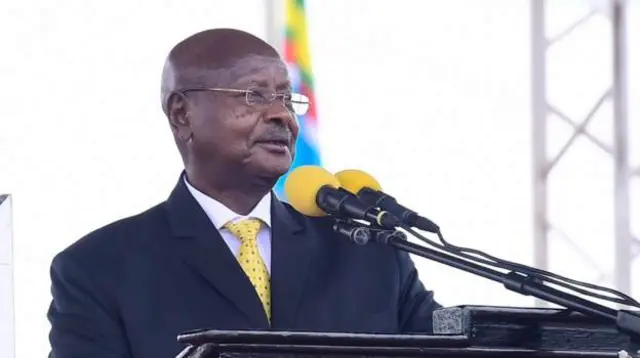 Madaxweynaha Uganda Yoweri Museveni